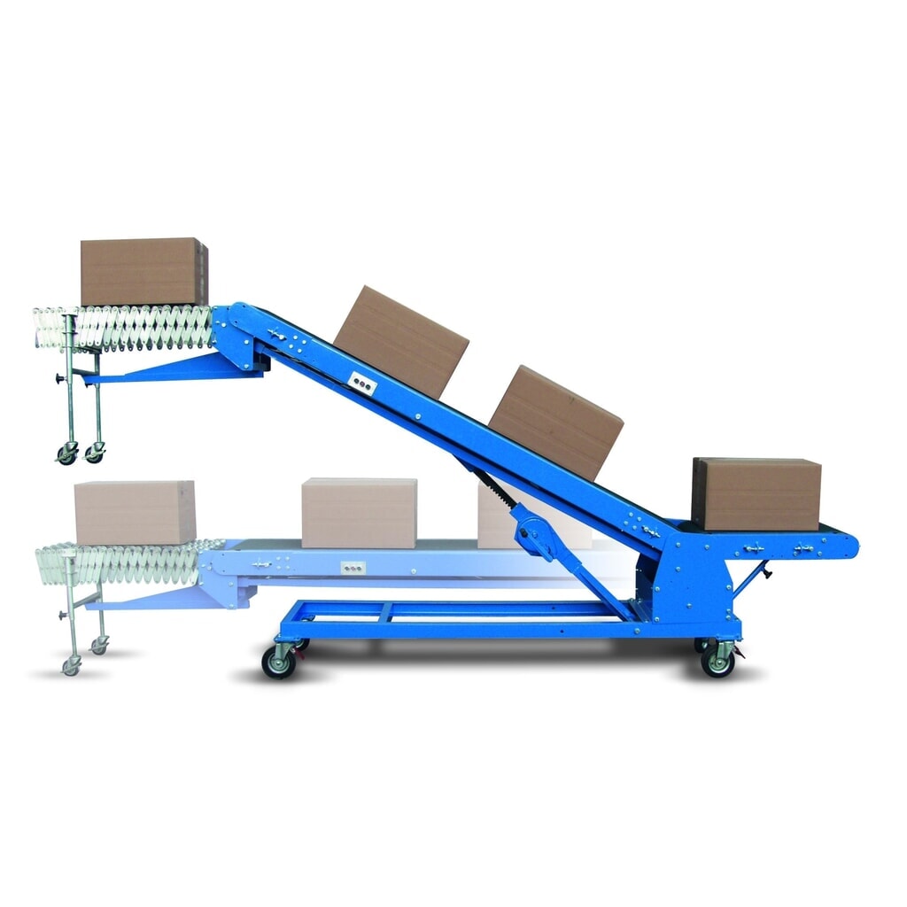 Imagen del producto: Cinta transportadora para carga y descarga, tipo BE, longitud horizontal 4,4 m, ancho de cinta 400 mm