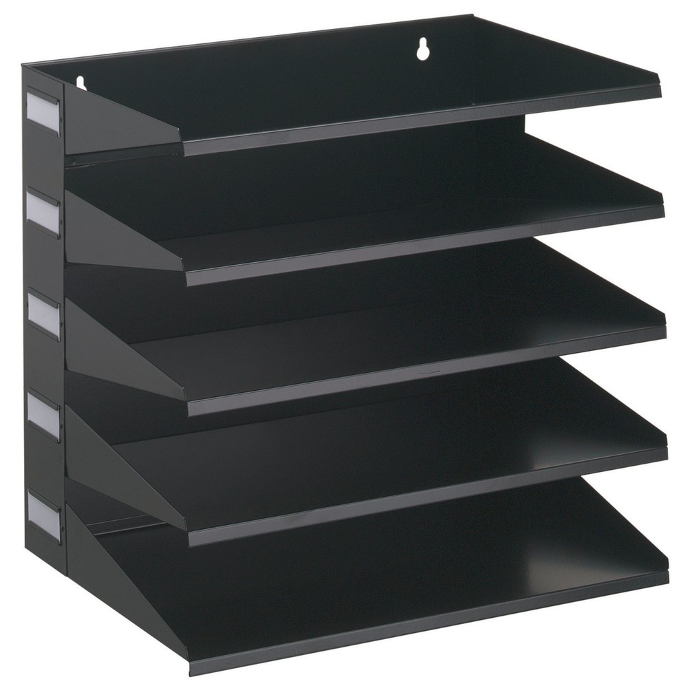 Imagen del producto: Clasificador de metal, 5 piezas, negro