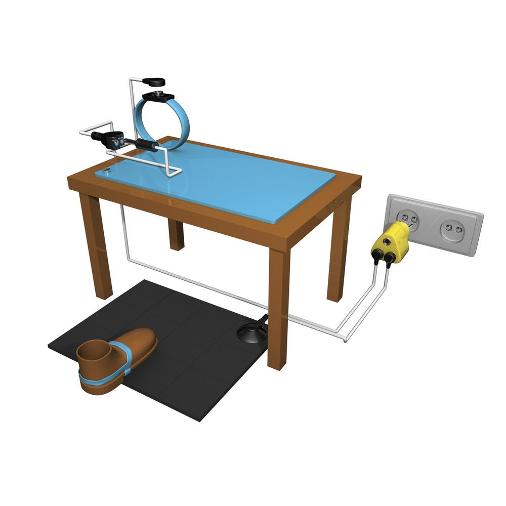 Número de imagen del producto 5: Clavija de toma de tierra ESD para alfombrillas de trabajo NoTrax Anti-Stat POP™/High Tech POP™