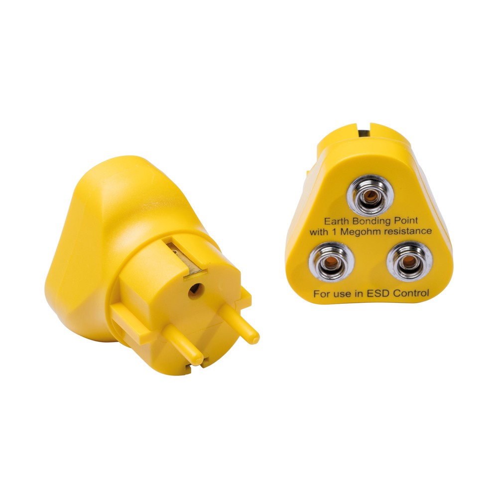 Número de imagen del producto 4: Clavija de toma de tierra ESD para alfombrillas de trabajo NoTrax Anti-Stat POP™/High Tech POP™