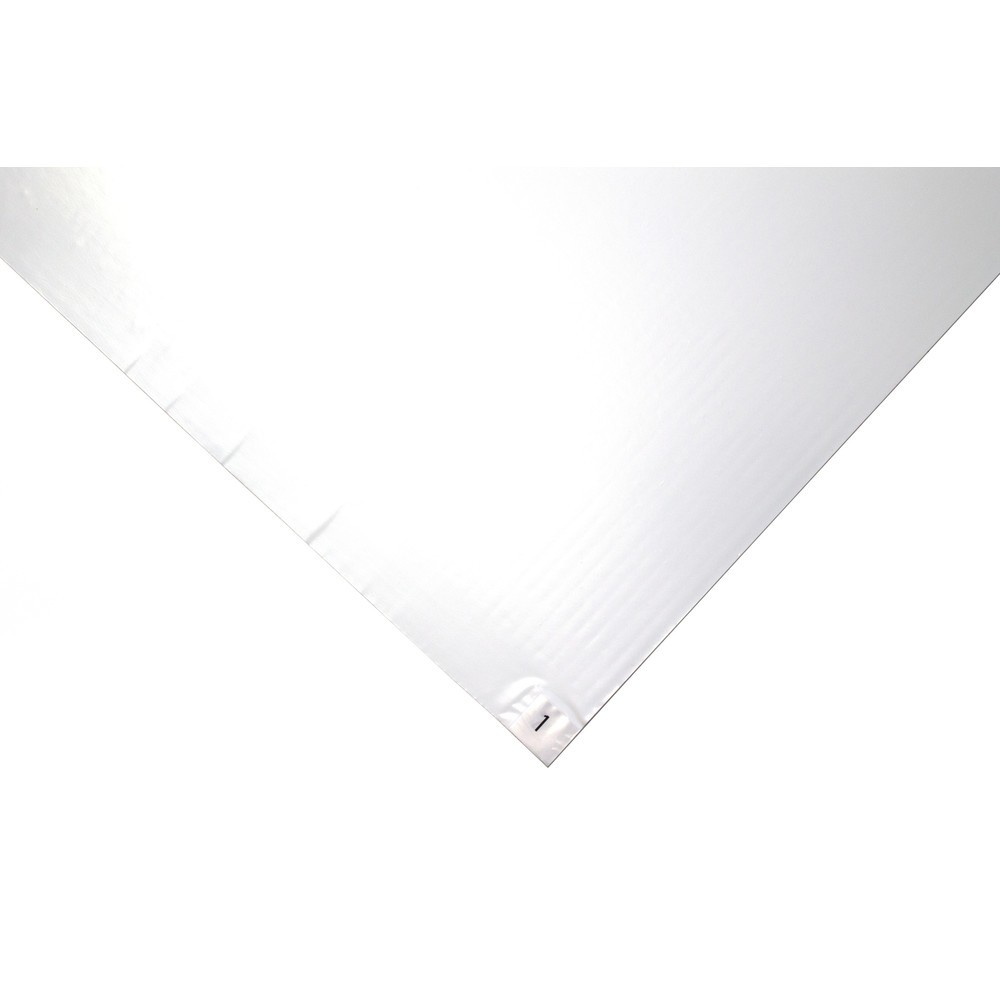 Número de imagen del producto 2: COBA Alfombrilla adhesiva antibacteriana First Step, An x Fo 450 x 1.170 mm, blanca