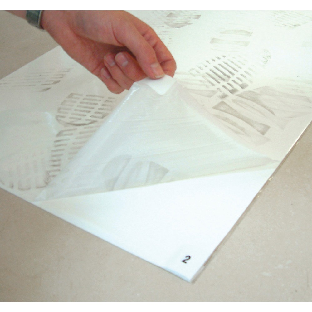 Número de imagen del producto 3: COBA Alfombrilla adhesiva antibacteriana First Step, An x Fo 450 x 1.170 mm, blanca