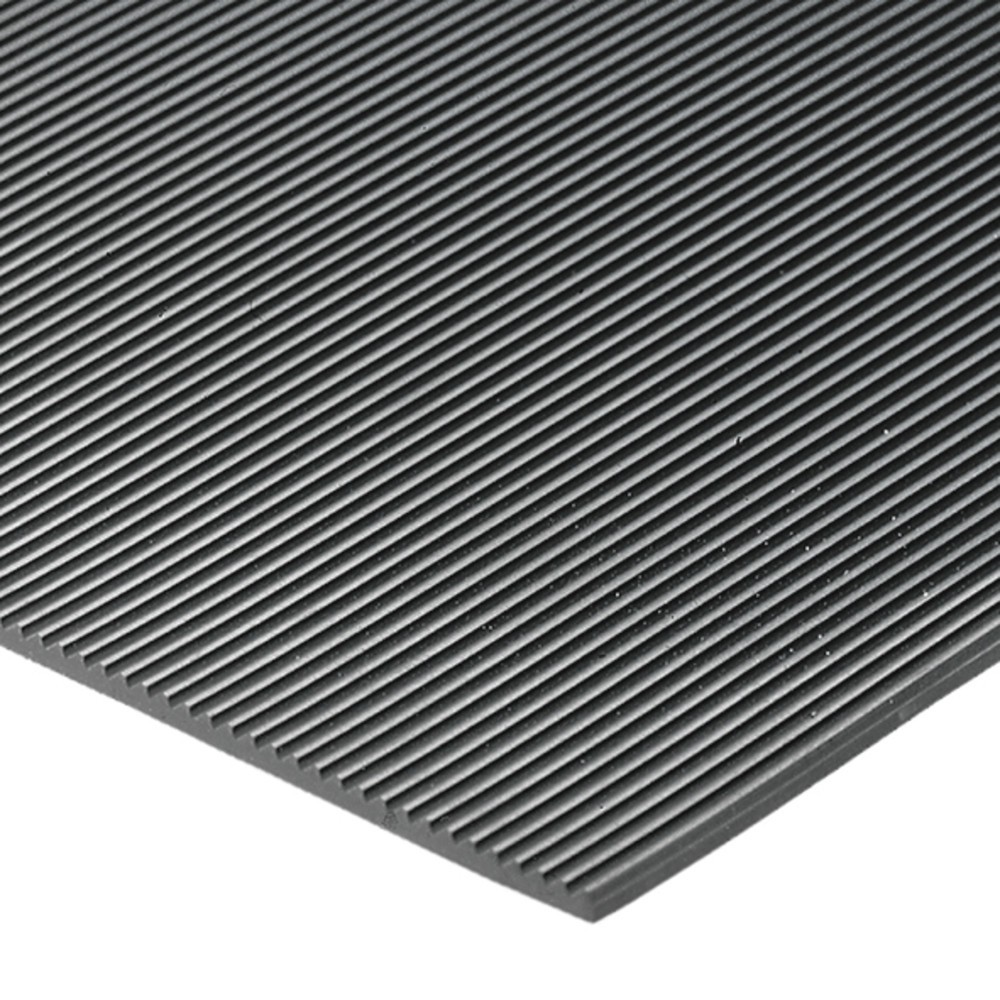 Número de imagen del producto 2: COBA Alfombrilla antideslizante, goma natural, acanalada, metro lineal x 900 mm, altura 3 mm