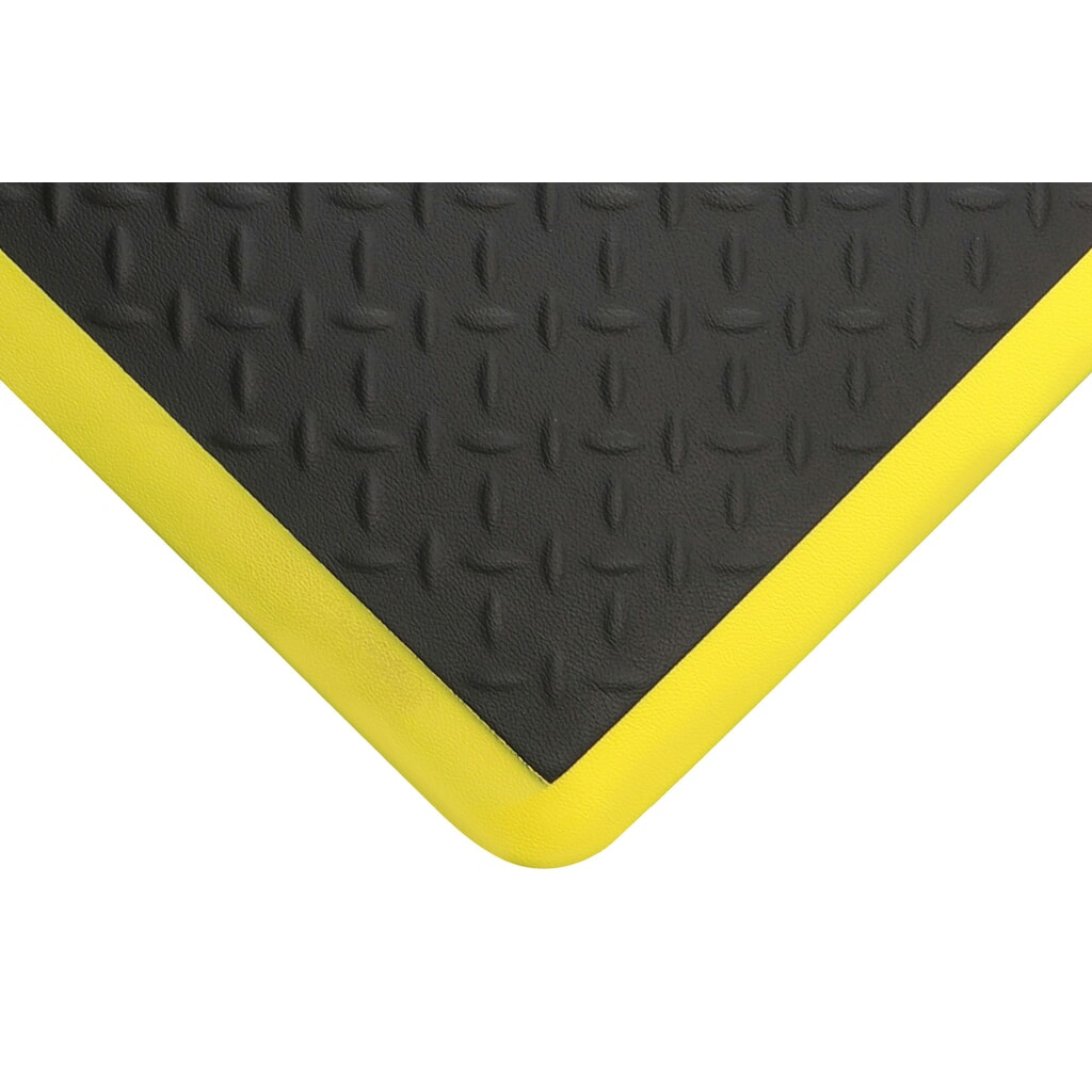 Número de imagen del producto 2: COBA Alfombrilla antifatiga COBAelite® Diamond, An x Fo 600 x 900 mm, negra