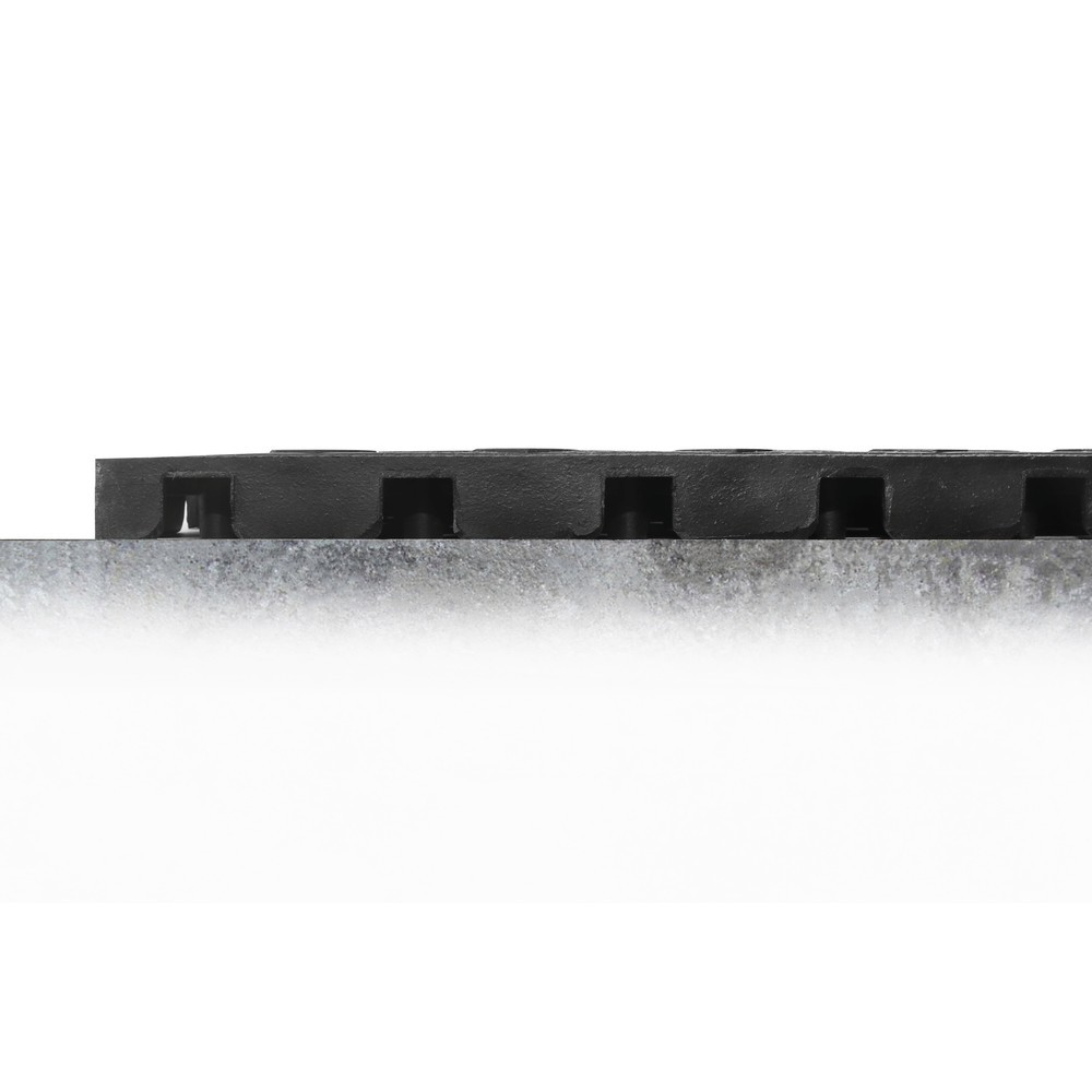 Número de imagen del producto 2: COBA Alfombrilla antifatiga LOCK Premium, perforada, An x Fo 500 x 500 mm, negra