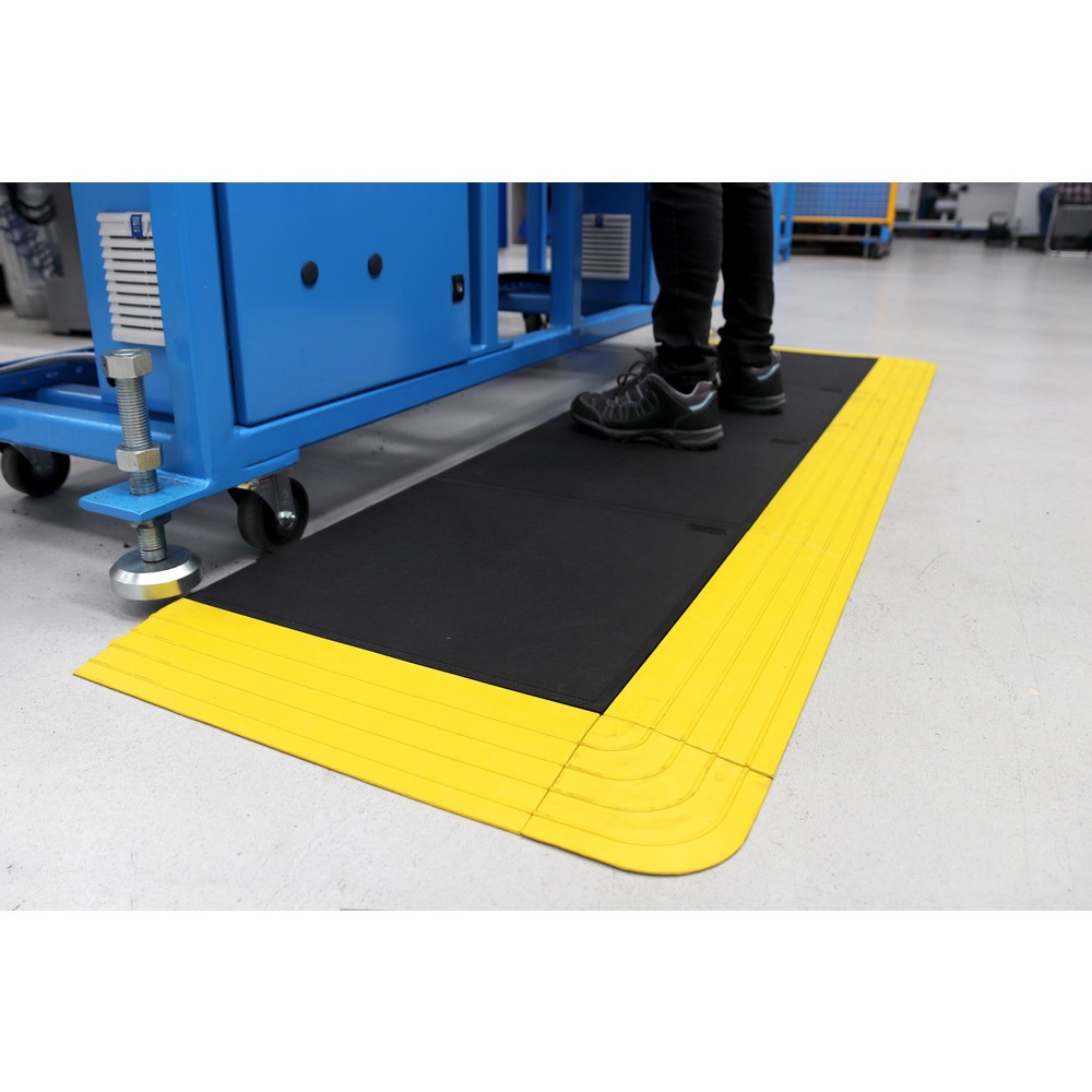 Número de imagen del producto 3: COBA Alfombrilla antifatiga Lock Premium, cerrada, An x Fo 500 x 500 mm, negra