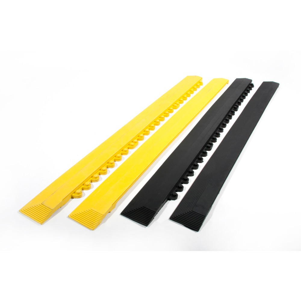 Número de imagen del producto 3: COBA Alfombrilla antifatiga Fatigue Step, bordillo, estándar, hembra, amarilla