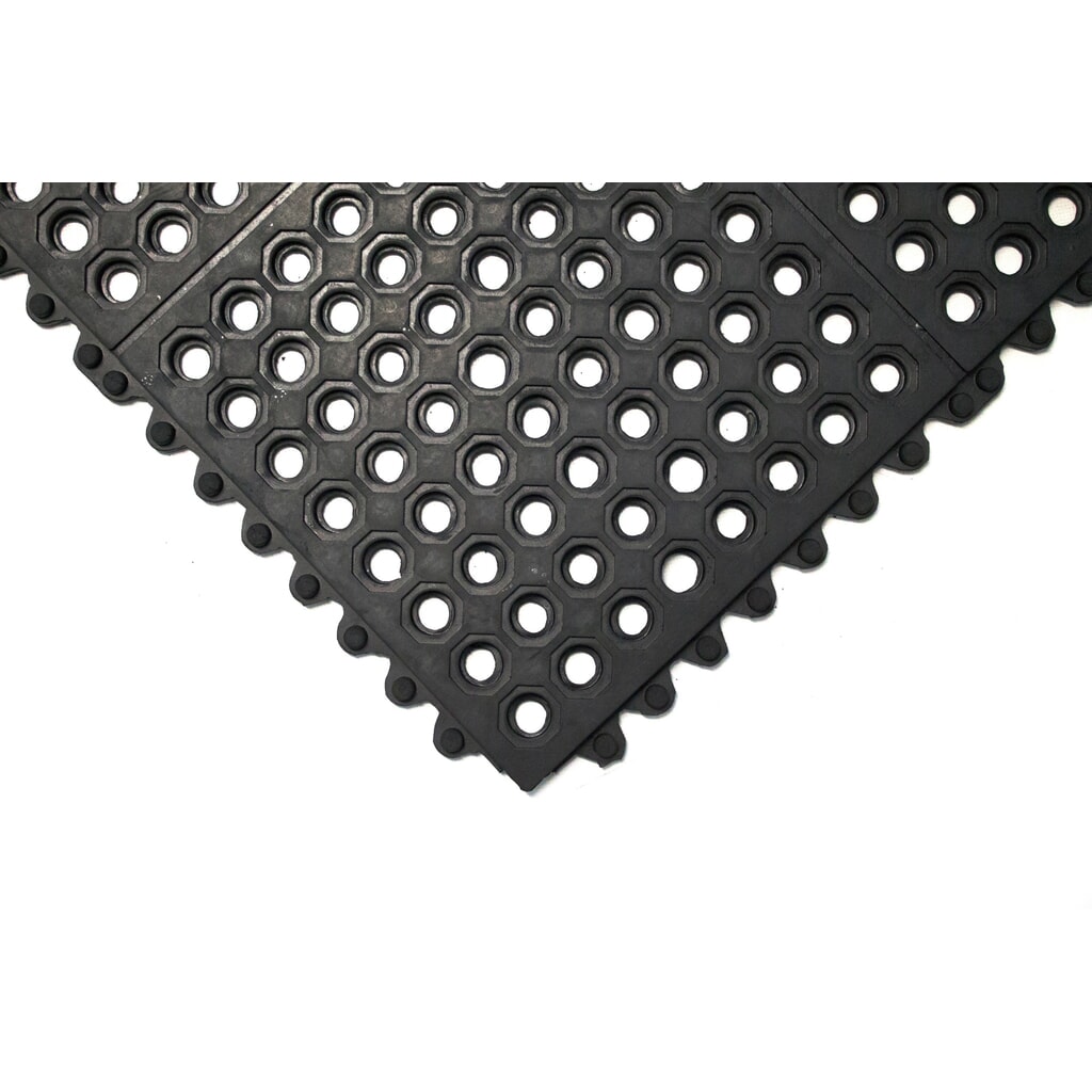 Número de imagen del producto 2: COBA Alfombrilla antifatiga Fatigue Step Grit Top, de nitrilo, An x Fo 900 x 900 mm