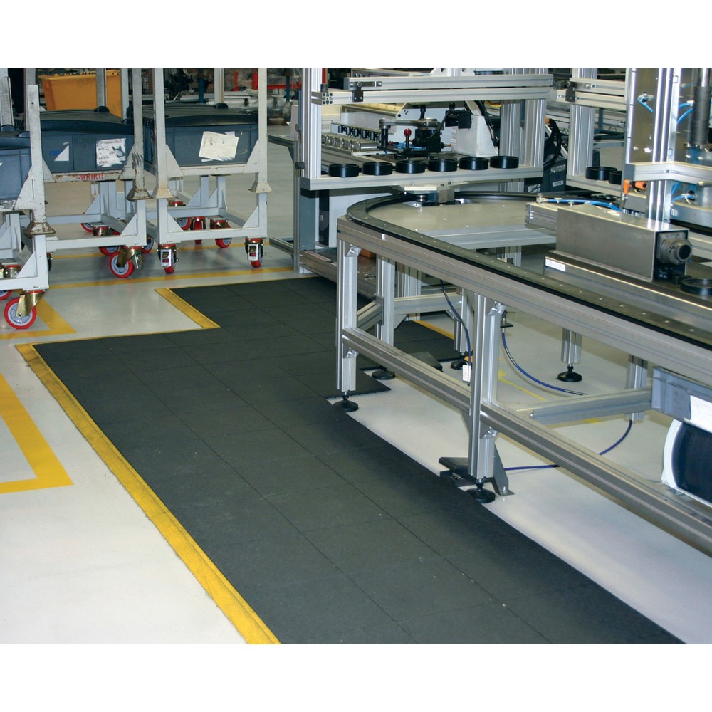 Número de imagen del producto 4: COBA Alfombrilla antifatiga Fatigue Step Solid, nitrilo, An x Fo 900 x 900 mm