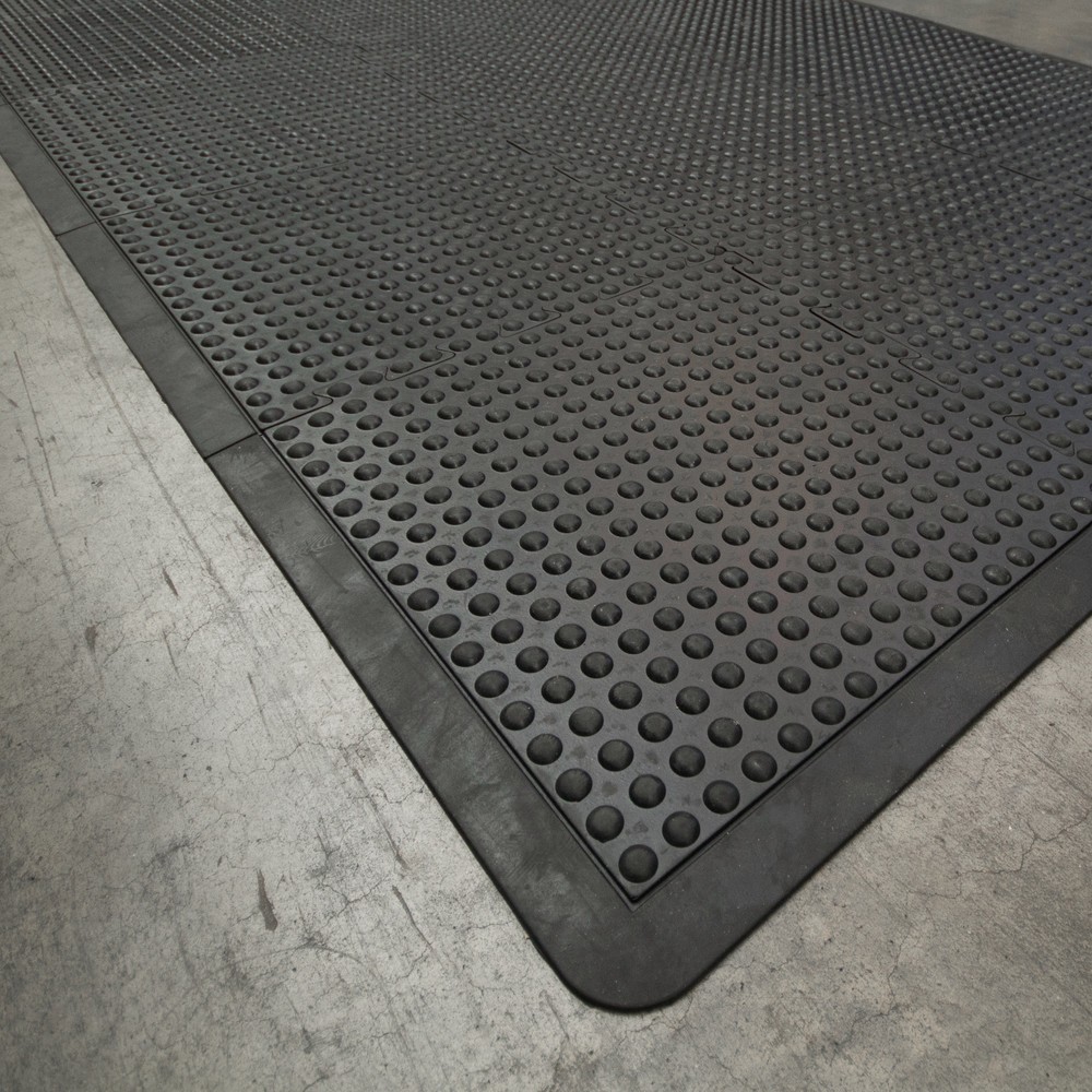 Número de imagen del producto 3: COBA alfombrilla antifatiga, hoyuelos, sistema de azulejos, azulejo medio