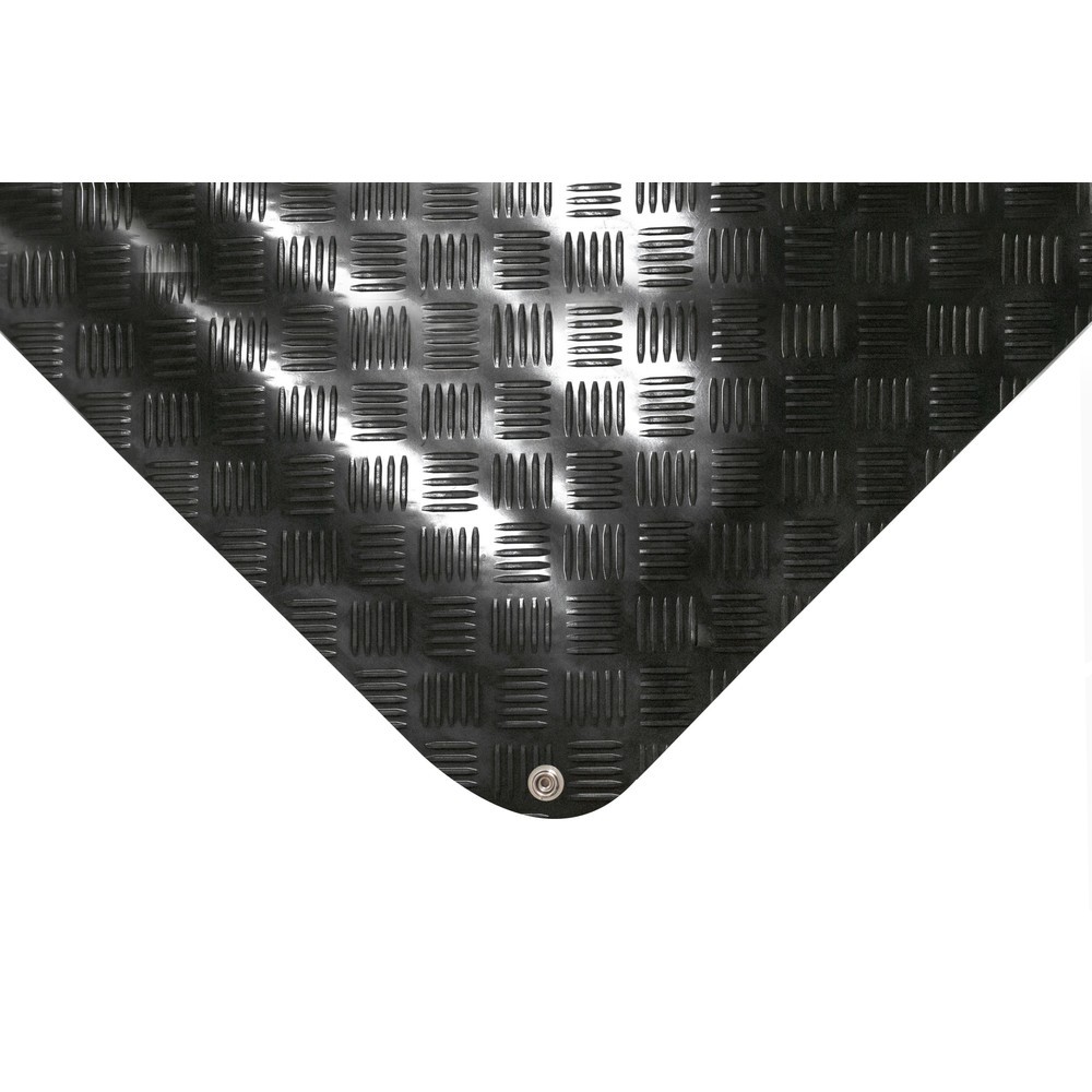 Número de imagen del producto 2: COBA Alfombrilla antifatiga Senso Dial ESD, con cable de puesta a tierra, An x Fo 1,0 x m lineal (máx. 10,0 m), negra