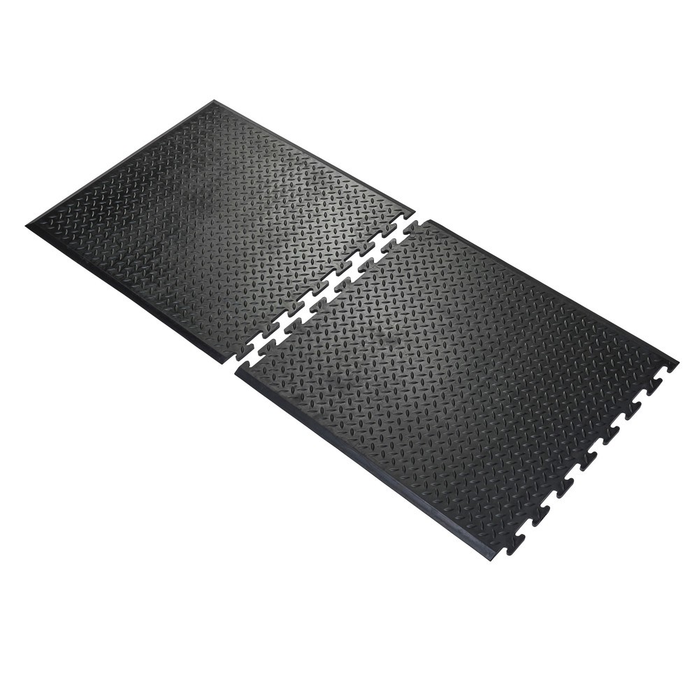Número de imagen del producto 2: COBA Alfombrilla de trabajo Comfort-Lok, pieza central, An x Fo 700 x 800 mm, negra