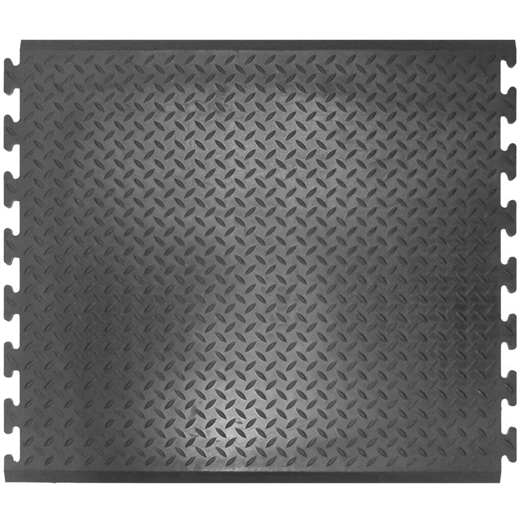 COBA Alfombrilla de trabajo Comfort-Lok, pieza central, An x Fo 700 x 800 mm, negra Número de imagen del producto 4: COBA Alfombrilla de trabajo Comfort-Lok, pieza central, An x Fo 700 x 800 mm, negra