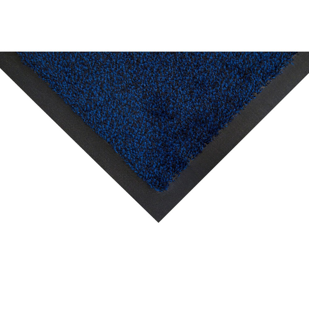 Número de imagen del producto 2: COBA Alfombrilla de nailon negro azul 600 x 850 mm de ancho