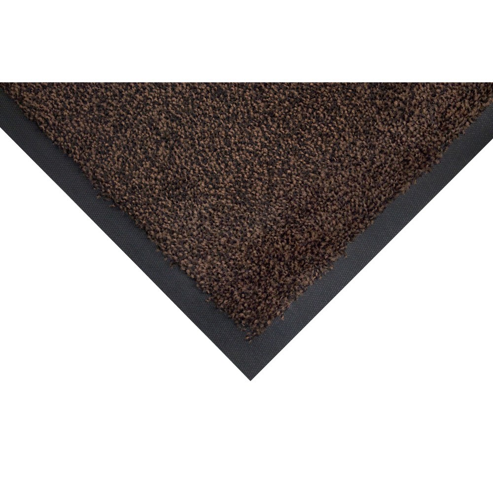 Número de imagen del producto 2: COBA Alfombrilla antipolvo Nylon An x F 600 x 850 mm Negro/Marrón