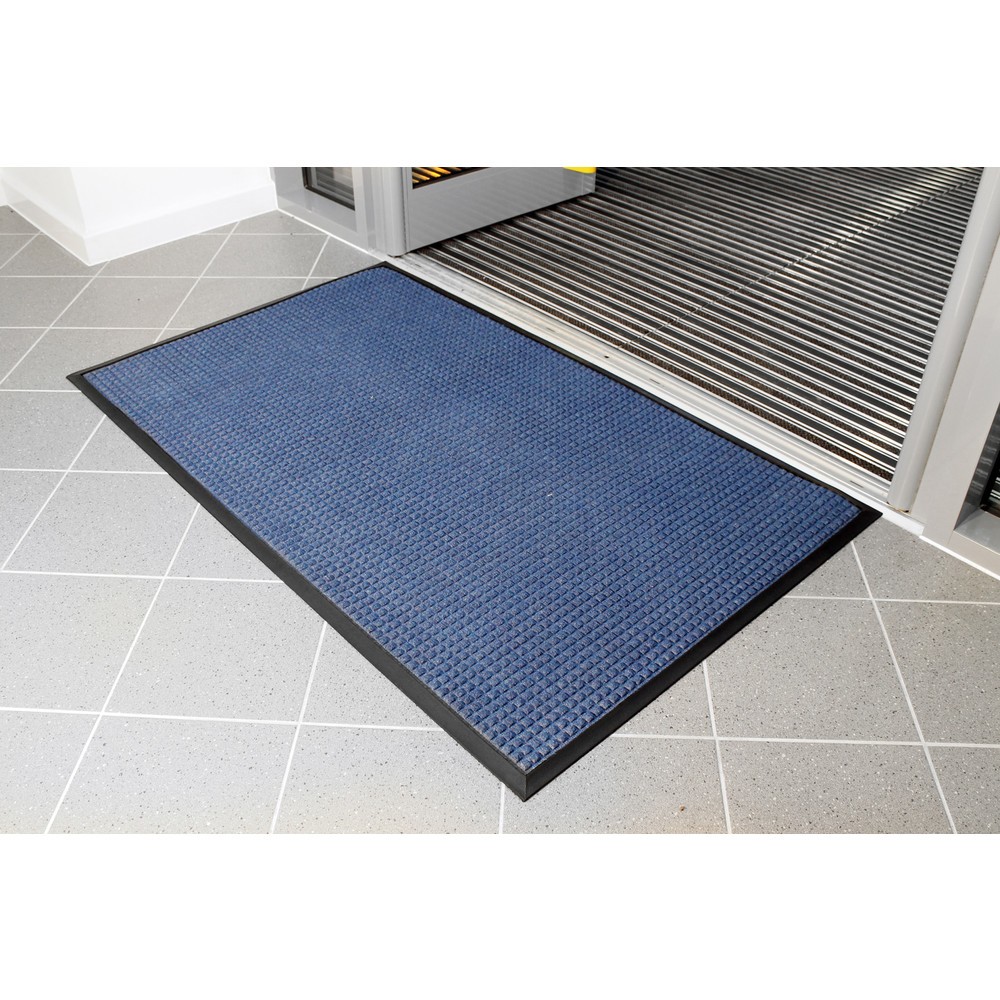 Número de imagen del producto 3: COBA Esterilla antisuciedad, Superdry, A x L 600 x 900 mm, azul