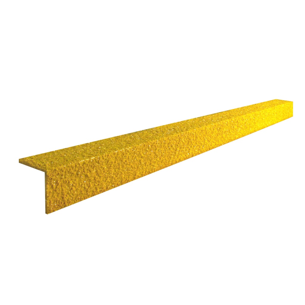 COBA Perfil antideslizante para peldaños COBAGRiP® Stair Nosing, H x An x Fo 5,5 x 1.000 x 55 mm, amarillo Imagen del producto: COBA Perfil antideslizante para peldaños COBAGRiP® Stair Nosing, H x An x Fo 5,5 x 1.000 x 55 mm, amarillo