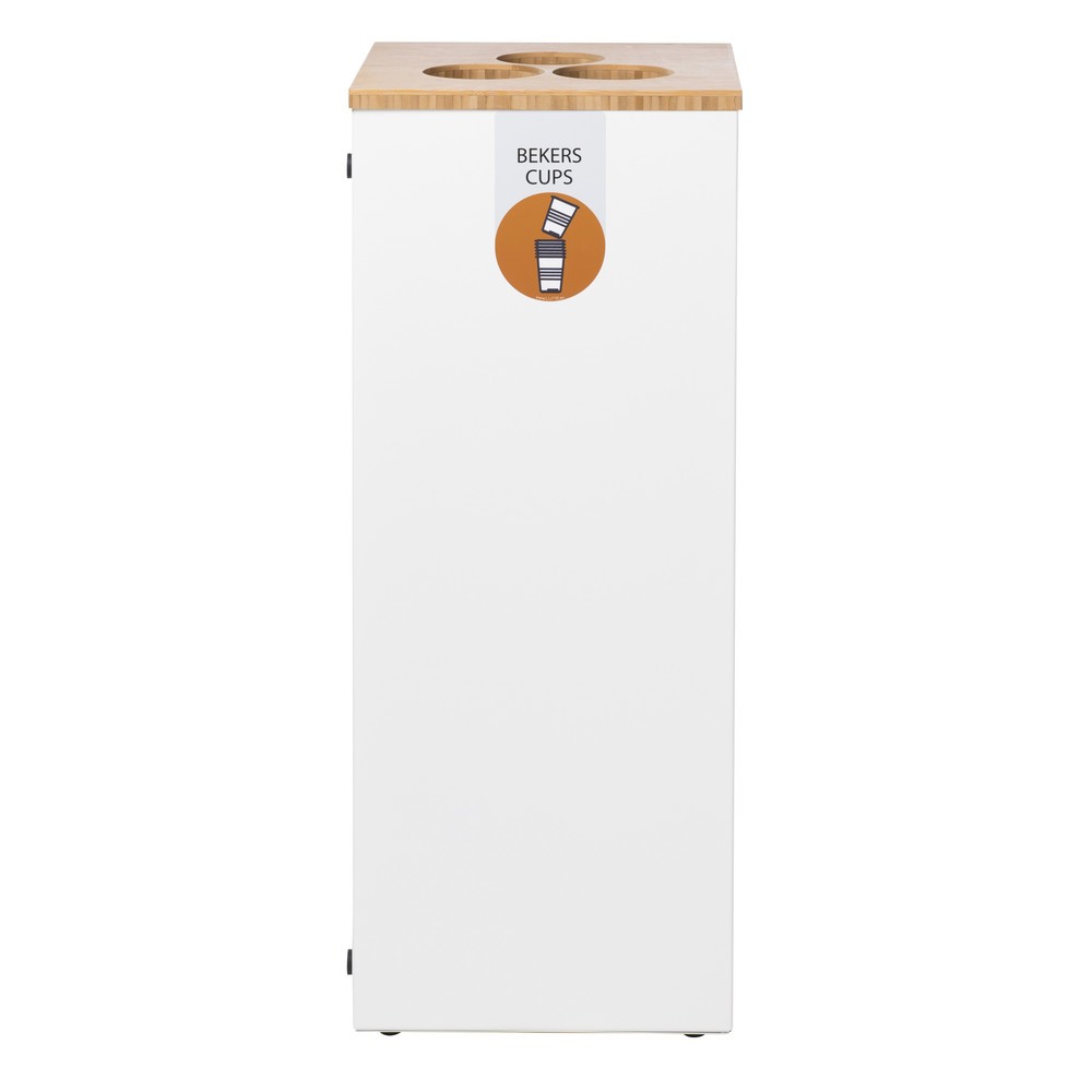 Imagen del producto: Colector de vasos LUNE Paxa Large, 65 litros, blanco