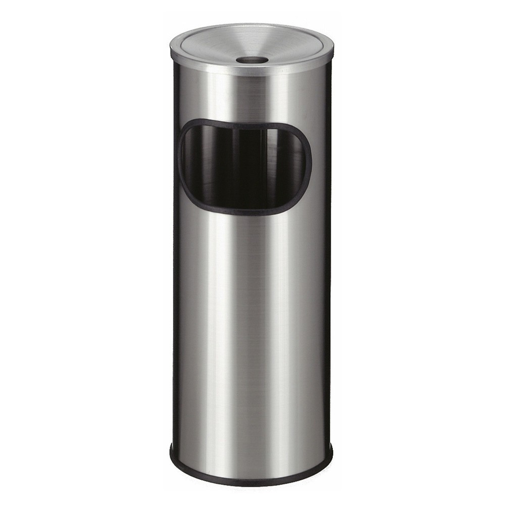 Imagen del producto: Combinación de ceniza y residuos de acero inoxidable redonda de 9 litros