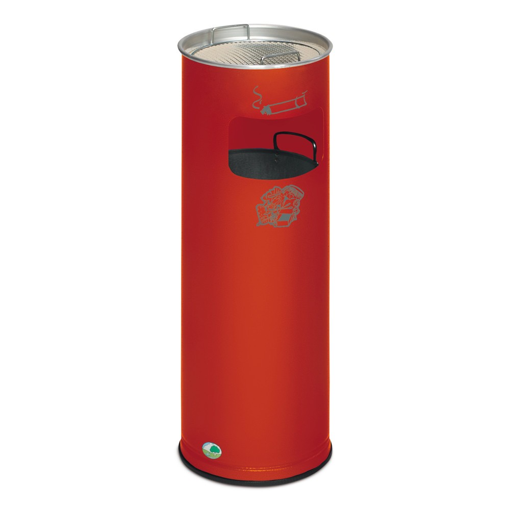 Imagen del producto: Combinación de cenizas VAR®, modelo de pie, 16,7 litros, rojo fuego