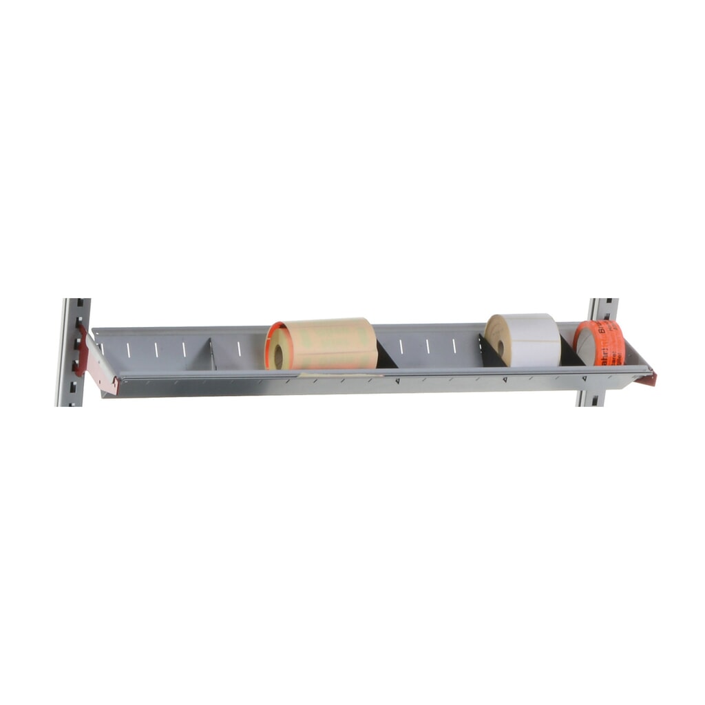 Bandeja para utensilios para mesas de embalaje FLEX de Rocholz, completa con brazos de soporte Imagen del producto: Bandeja para utensilios para mesas de embalaje FLEX de Rocholz, completa con brazos de soporte