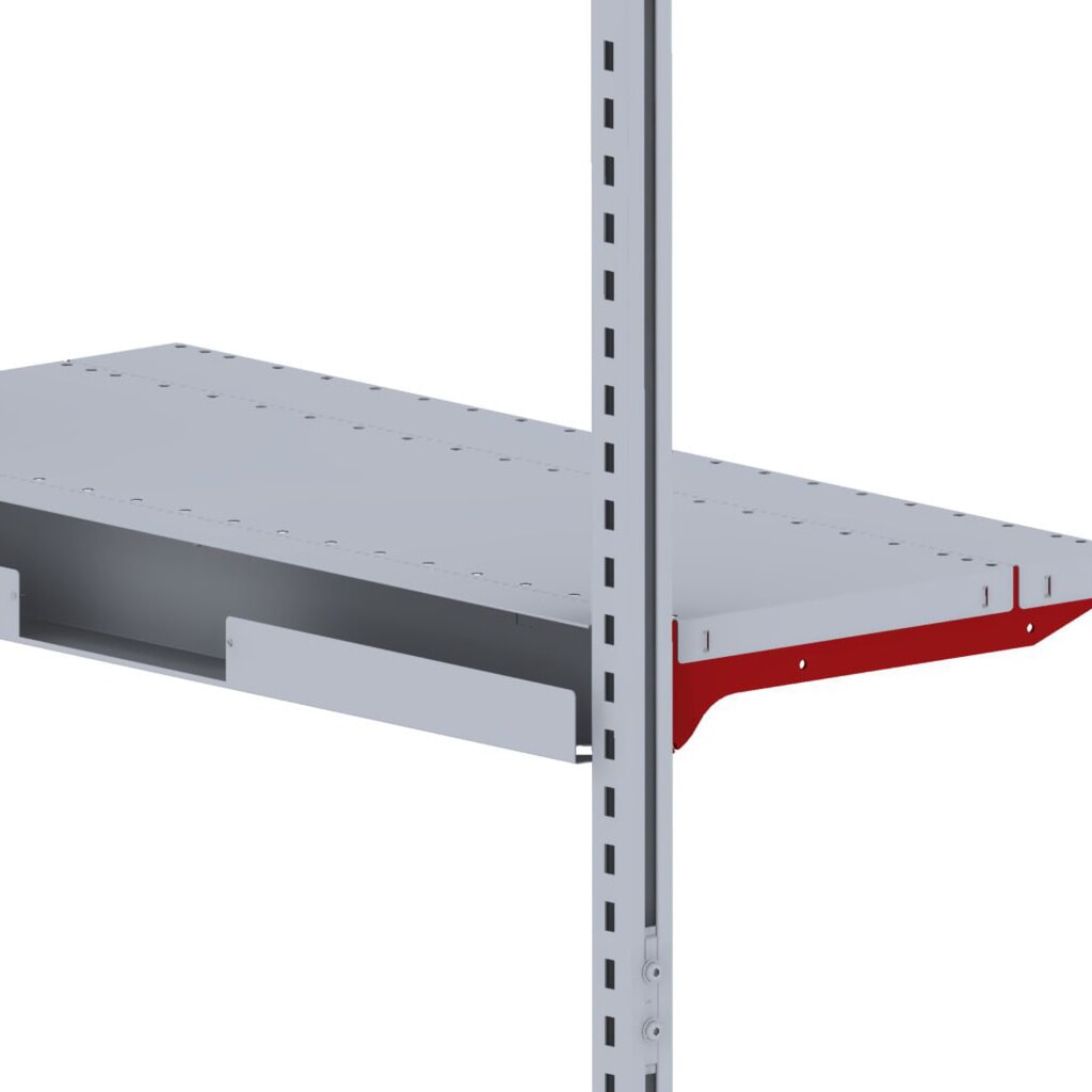 Imagen del producto: Canaleta para cables para mesas de embalaje FLEX de Rocholz, longitud 800 mm