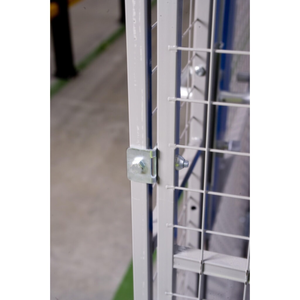 Número de imagen del producto 2: Accesorios para conectores de esquina TROAX® para sistema de tabiques de rejilla, para rejillas de protección de máquinas