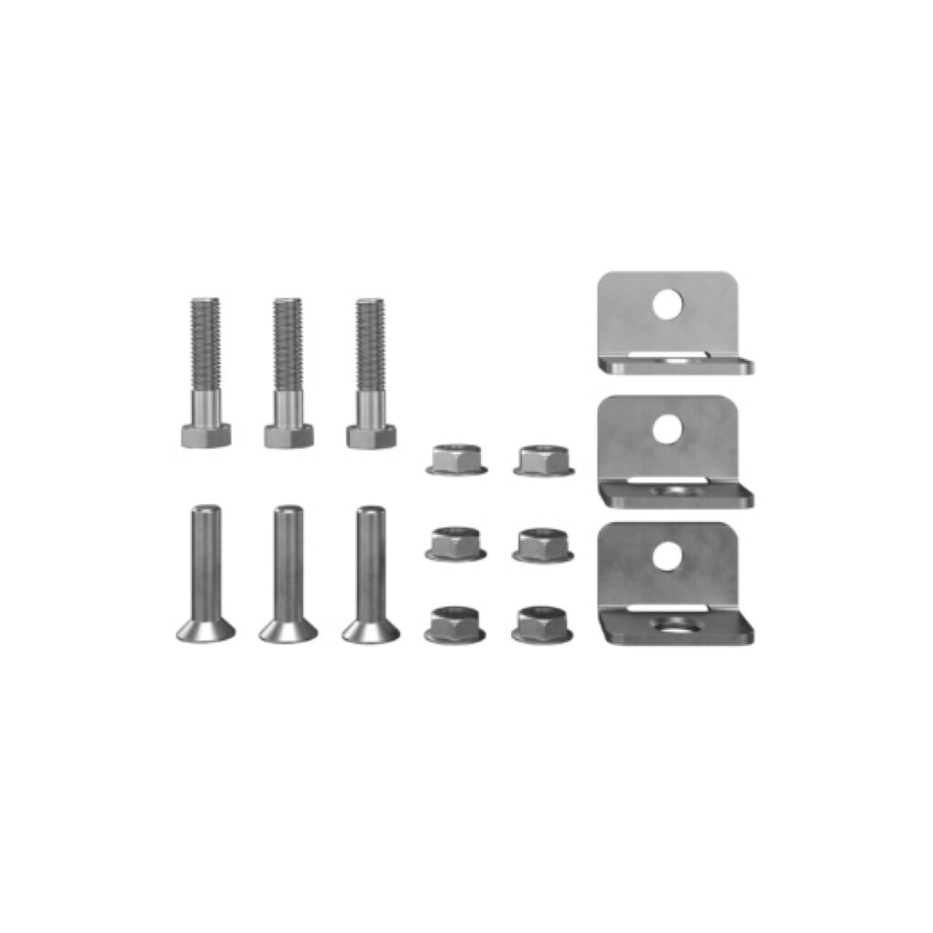 TROAX® accesorios para conectores de esquina para sistema de tabiques de rejilla, para tabiques separadores de almacén, 3 ud./UV Imagen del producto: TROAX® accesorios para conectores de esquina para sistema de tabiques de rejilla, para tabiques separadores de almacén, 3 ud./UV