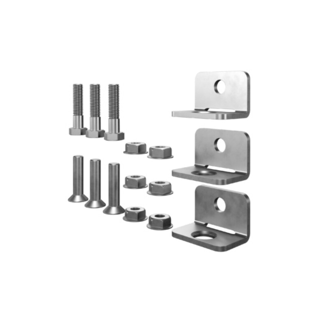 TROAX® accesorios para conectores de esquina para sistema de tabiques de rejilla, para tabiques separadores de almacén, 3 ud./UV Número de imagen del producto 2: TROAX® accesorios para conectores de esquina para sistema de tabiques de rejilla, para tabiques separadores de almacén, 3 ud./UV