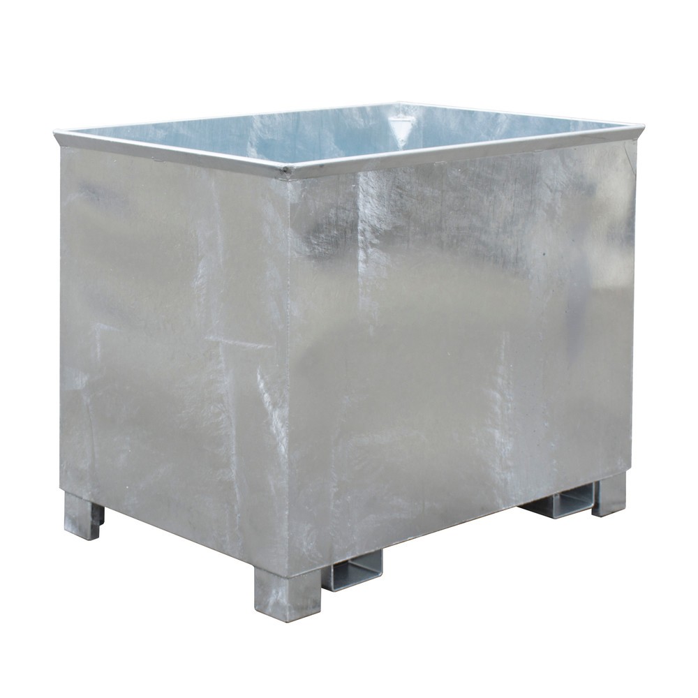 Imagen del producto: Contenedor apilable Bauer® para trenes logísticos, galvanizado, volumen 0,8 m³