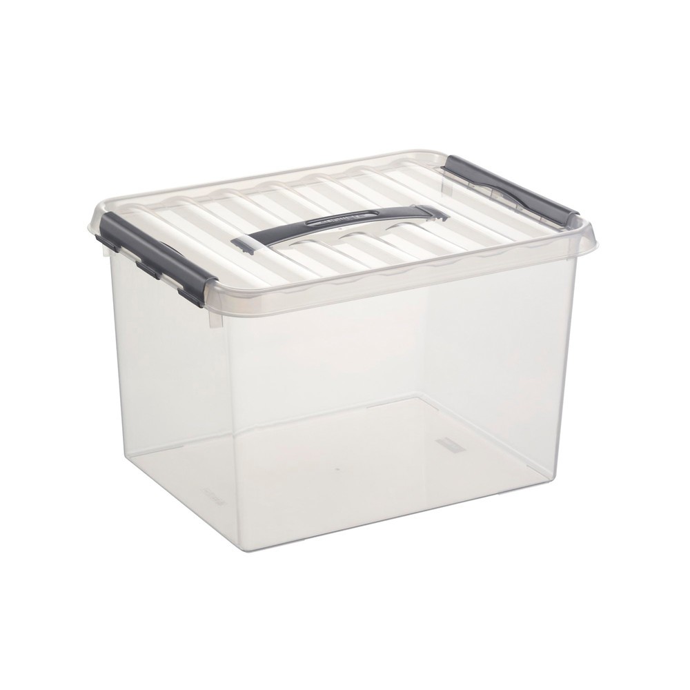 Número de imagen del producto 1: contenedor apilable de PP, 22 litros, 5 ud/caja