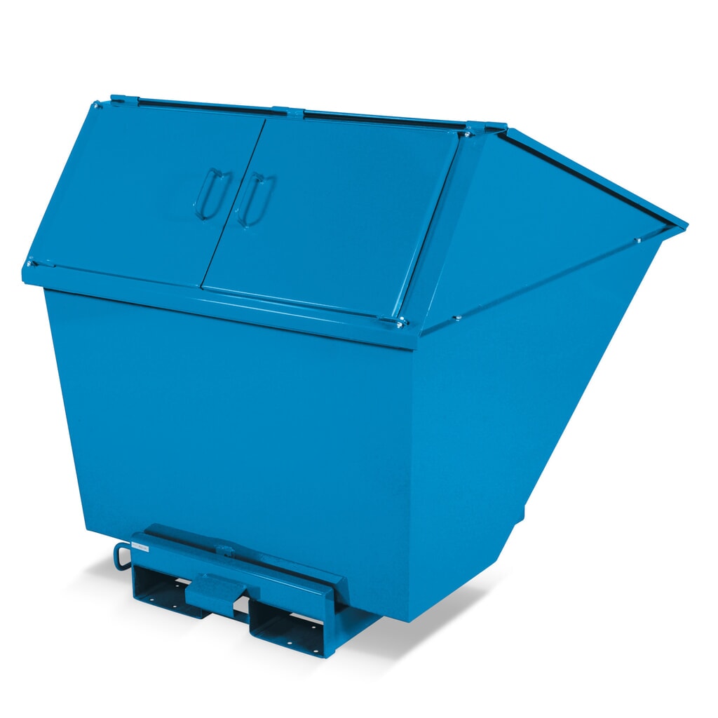 Imagen del producto: Contenedor de basura con función de volcado, volumen 0,3 m³