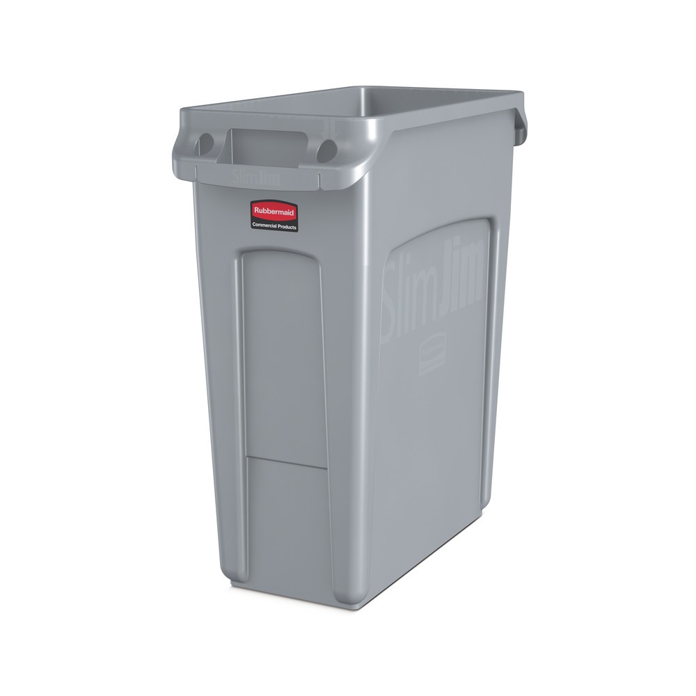 Imagen del producto: Contenedor de reciclaje Rubbermaid® Slim Jim®, 87 litros, con canales de ventilación