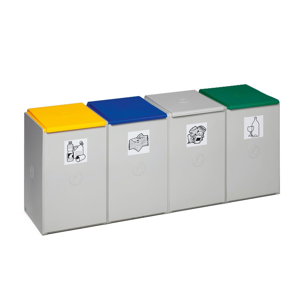 Imagen del producto: Contenedor de reciclaje VAR®, 60 litros, 4 unidades