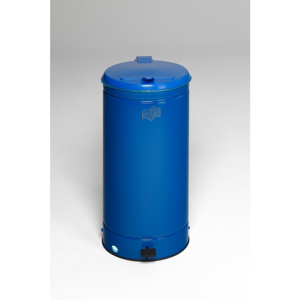 Imagen del producto: cubo de residuos con pedal VAR® GVA 66 litros, azul