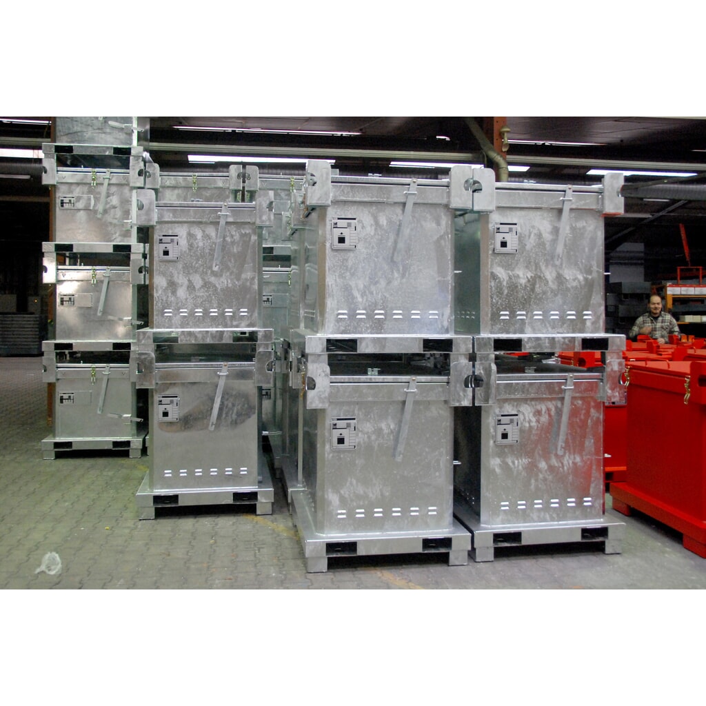 Contenedor especial para residuos SAS 800, para envases de gas comprimido y latas de pulverización Número de imagen del producto 2: Contenedor especial para residuos SAS 800, para envases de gas comprimido y latas de pulverización