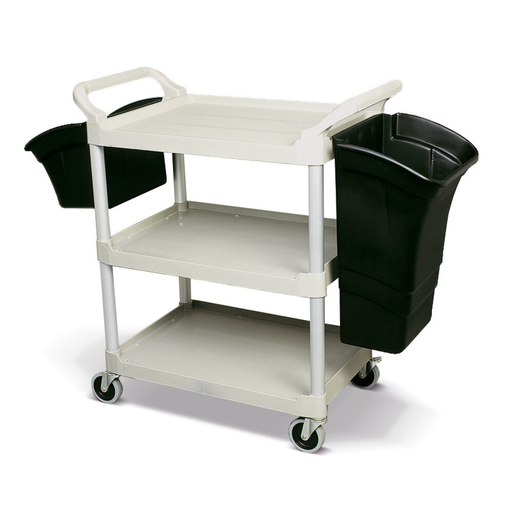 Imagen del producto: contenedor multiusos para mesa y carros con estantes, H x An x F 267 x 432 x 308 mm
