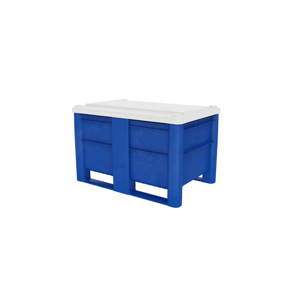 Número de imagen del producto 2: Contenedor-palet, 500 litros, azul