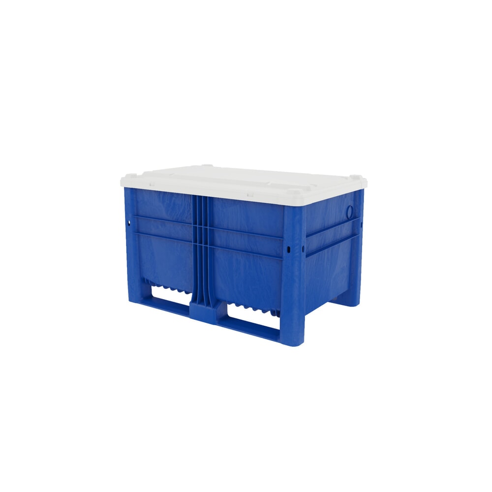 Número de imagen del producto 3: Contenedor-palet, 514 litros, azul