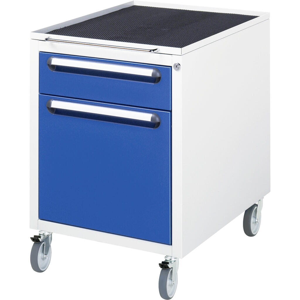 Imagen del producto: Contenedor para debajo con ruedas RAU H x A x F 690 x 480 x 600 mm, con 2 cajones