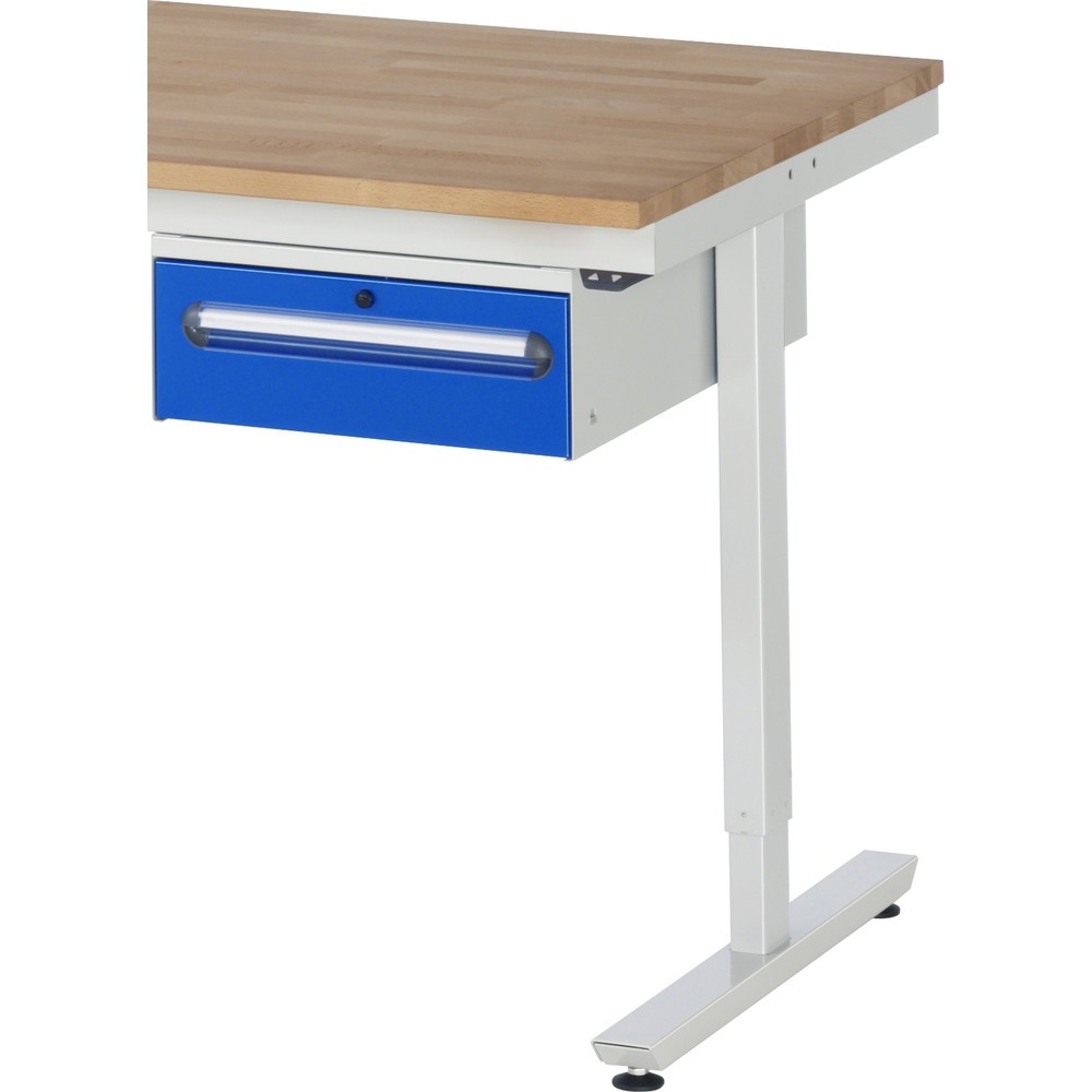 Imagen del producto: Contenedor para debajo RAU para banco de trabajo serie adlatus, H x A x F 175 x 425 x 600 mm, con 1 cajón