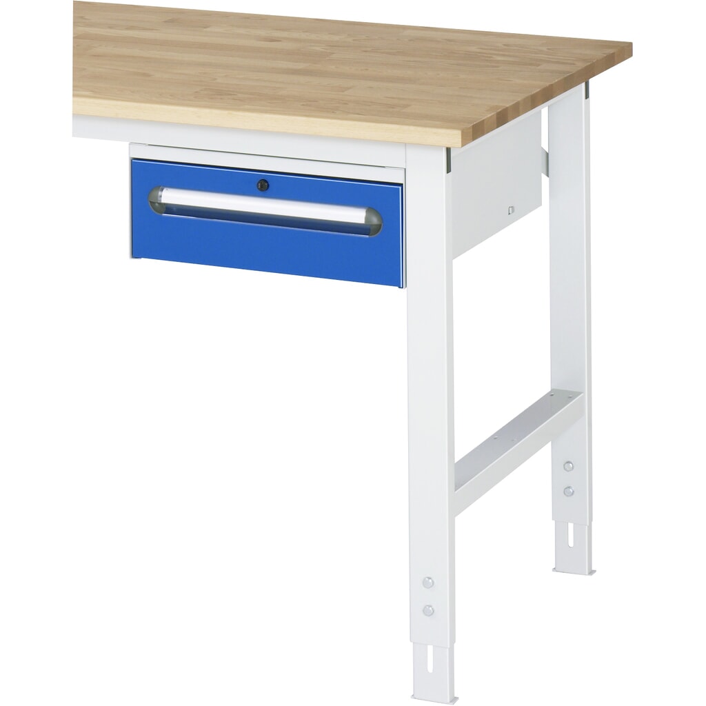 Número de imagen del producto 2: Contenedor para debajo RAU para mesa de trabajo serie Tom, H x A x F 175 x 425 x 600 mm, con 1 cajón