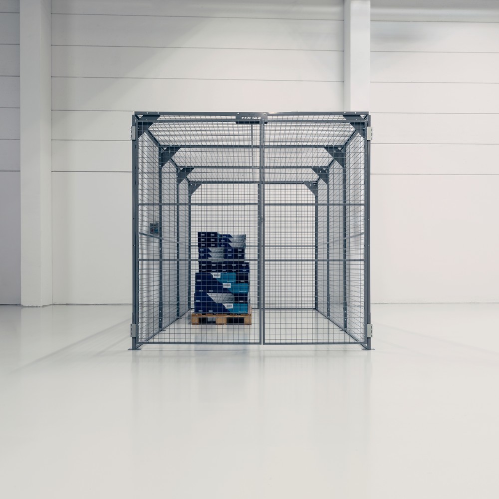 Número de imagen del producto 3: Contenedor TROAX®, pintado, HxAxF 2.200 x 2.200 x 6.000 mm