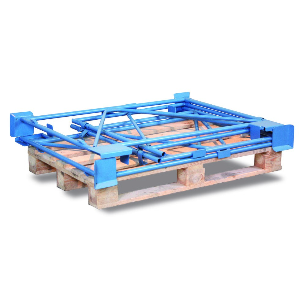 Número de imagen del producto 2: Accesorio para palets CORDES, 4 tubos diagonales, para europalet, pintado, altura 1600 mm