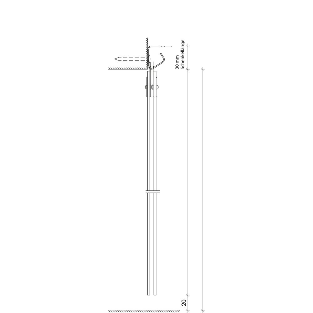 Número de imagen del producto 7: Cortina de bandas para interiores, longitud de banda de 2.800 mm, solapamiento de 77 mm