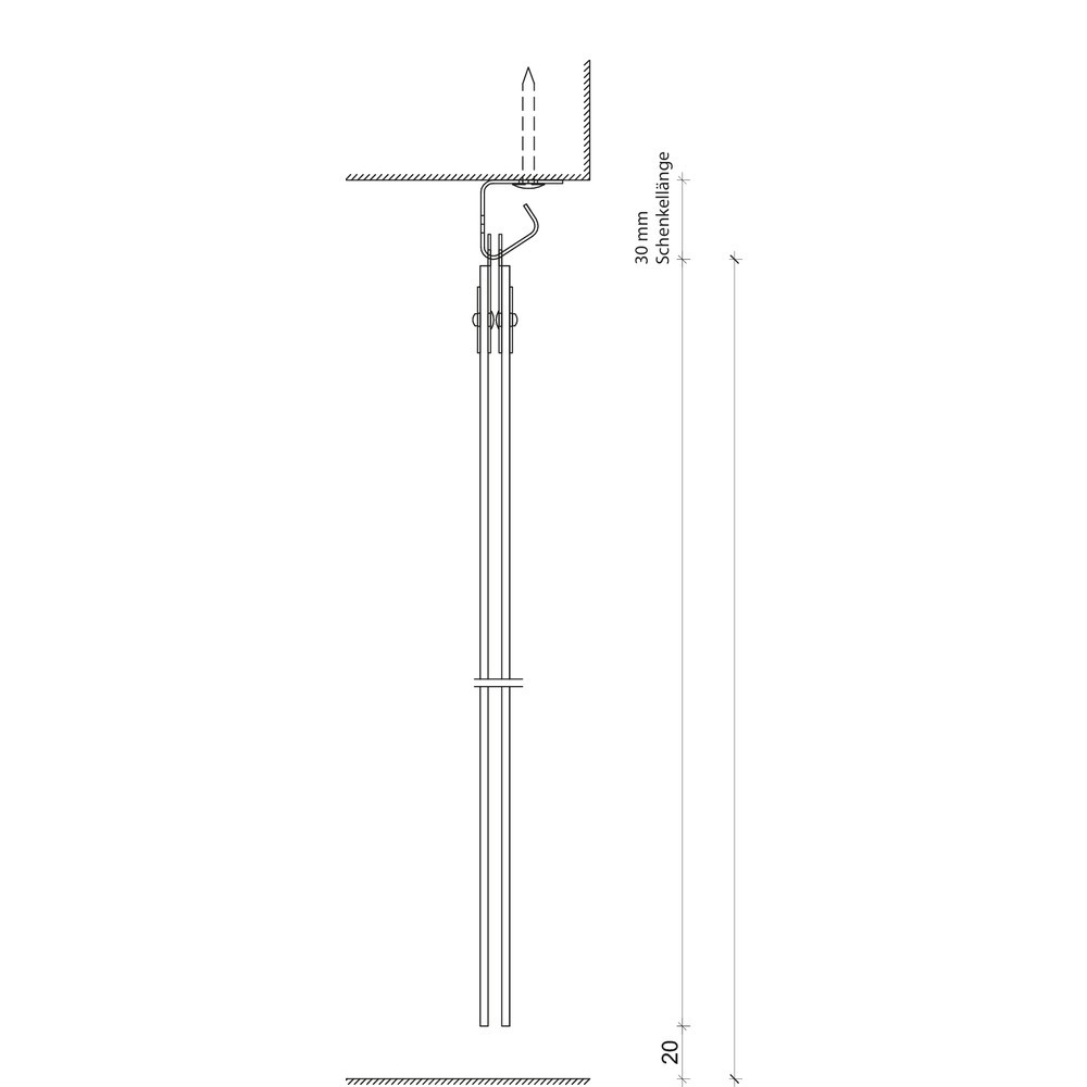 Número de imagen del producto 8: Cortina de bandas para interiores, longitud de banda de 2.800 mm, solapamiento de 77 mm