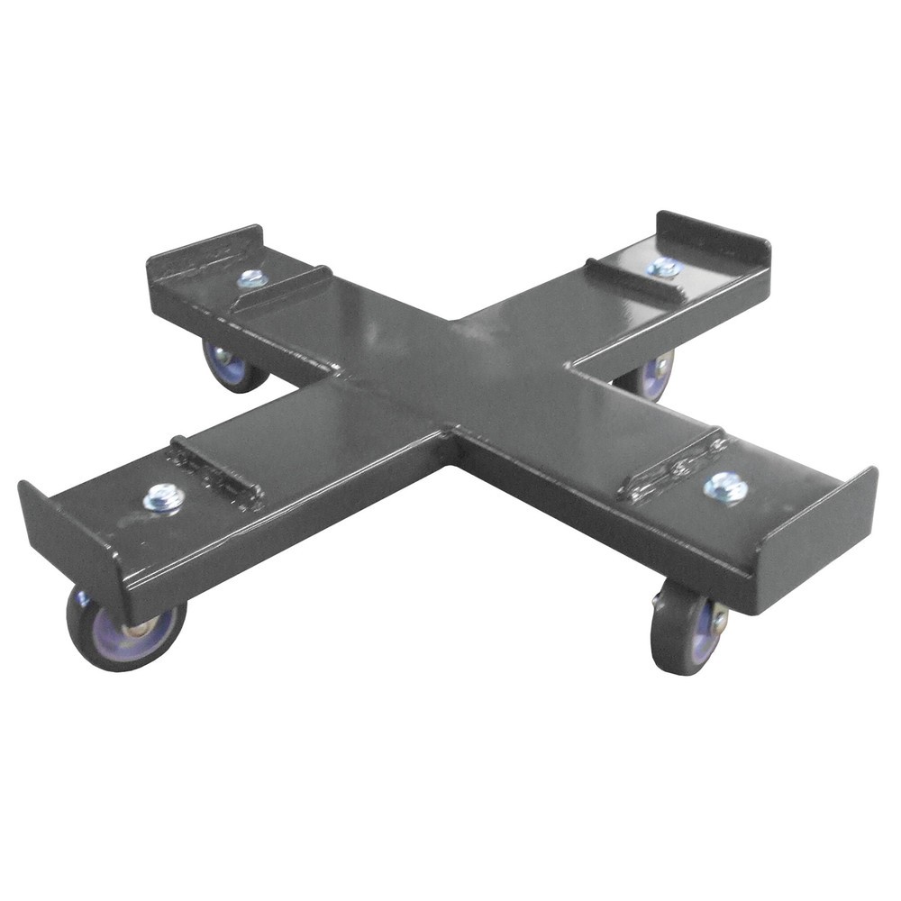 Imagen del producto: carro de transporte cruzado SAMOA-HALLBAUER para barriles de 60/200 litros, 4 rollos