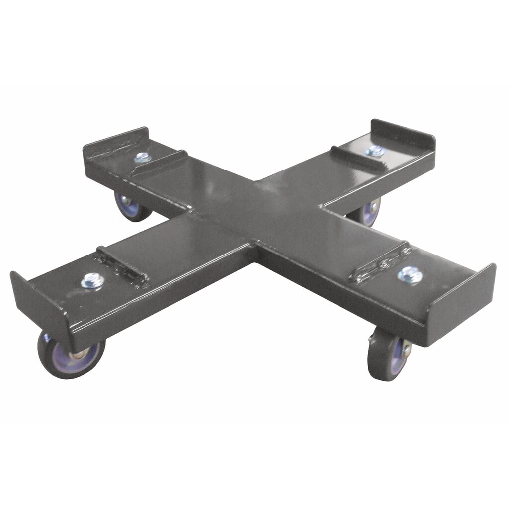 Imagen del producto: carro de transporte cruzado SAMOA para barriles de 60/200 litros, 4 rollos