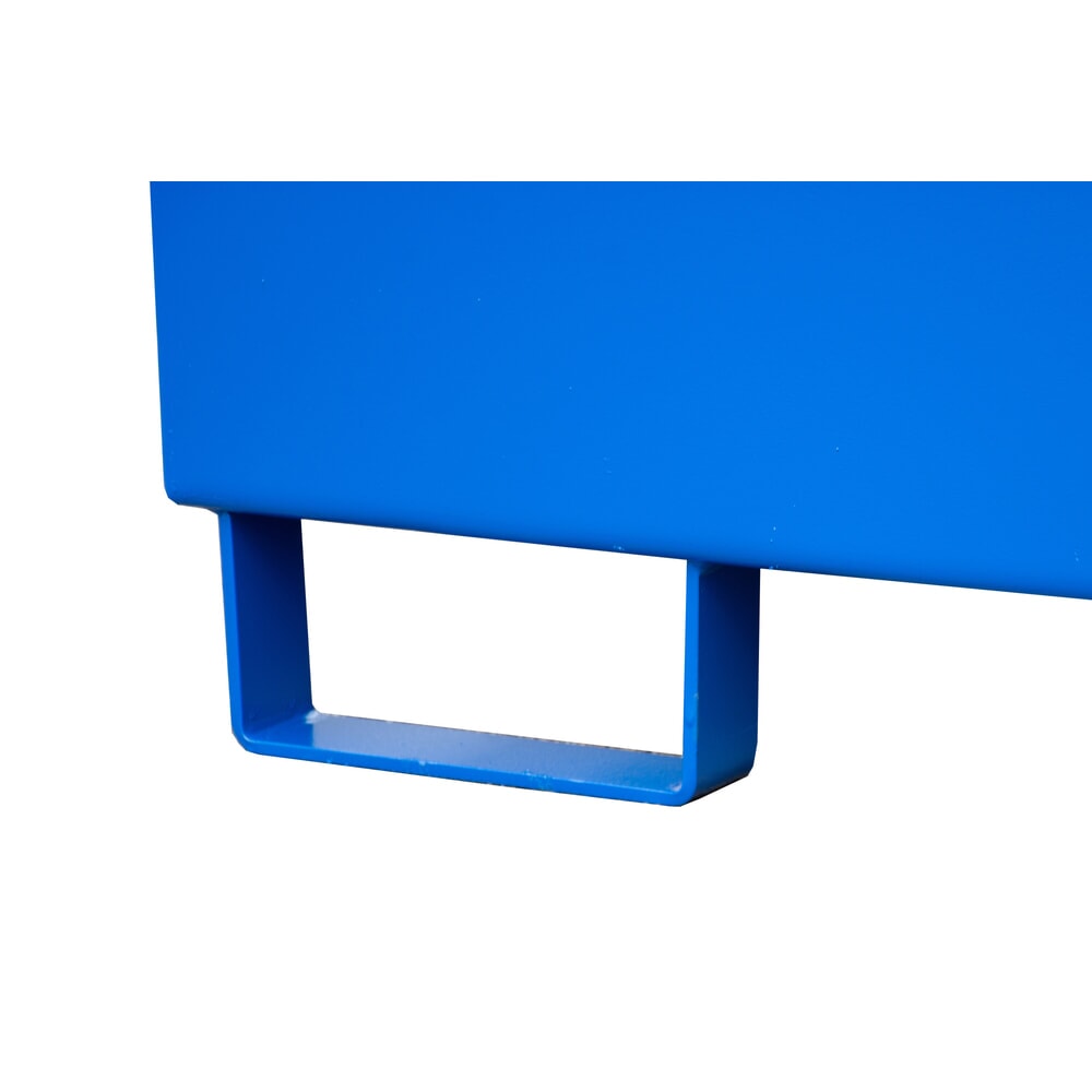 Número de imagen del producto 2: Cuba de contención Steinbock® de acero para 1x KTC/IBC (contenedores cisterna cúbicos /a granel), incl. punto de trasegado, azul