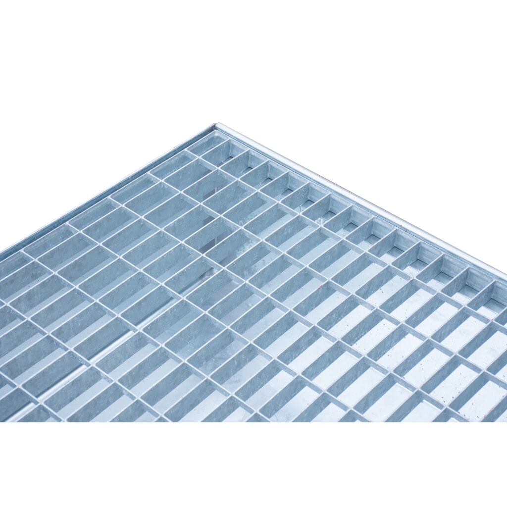 Steinbock® cubeta de retención, 2 x 200 l, Al x An x F 360 x 1.200 x 800 mm, incl. rejilla galvanizada, galvanizada en caliente Número de imagen del producto 3: Steinbock® cubeta de retención, 2 x 200 l, Al x An x F 360 x 1.200 x 800 mm, incl. rejilla galvanizada, galvanizada en caliente